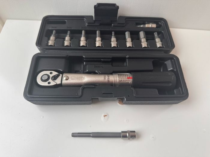 Torque wrench used once in mint condition
