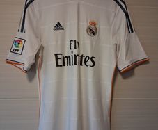 Real madrid Jersey. Official Adidas Mens Home Jersey From 2013 Champions League Victorious Campaign.  Authentic Original From 2013. Not A Modern Day Remake.