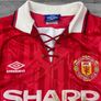 Genuine Vintage 1992 Manchester United Home Jersey Shirt Mens XL Image 3