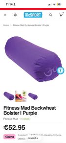 yoga bolster