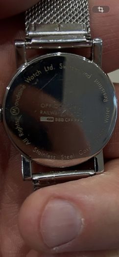 Mondaine Official Swiss Railways Watch 30mm Stainless Steel Mesh