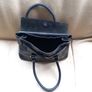 Black Leather Bag Styled on Mulberry Bayswater Image 7