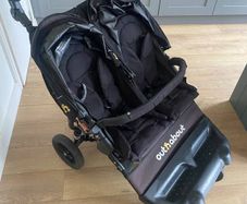 Out n about double buggy