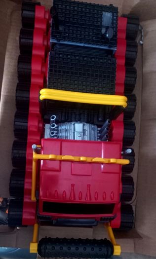 Vintage 80s toy Monster machine Giant 16 Wheels Power Rig