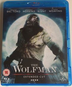 The Wolfman [2010] Anthony Hopkins, Emily Blunt & Hugo Weaving [Blu-ray Movie]