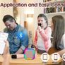 Childrens Party Kids Wireless Microphones Bluetooth Speaker for Gaming KTV Koraoke Live iPhone Samsung Laptop Noise Reduction Mic Speaker Microphone Image 3