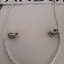 New pandora necklace with sparkling cubic zirconia clasp Image 10