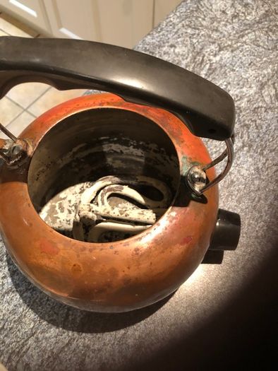 Old Electric Copper Kettle