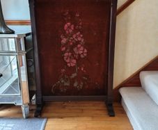 Antique Fire Screen
