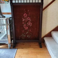 Antique Fire Screen