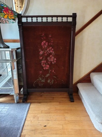 Antique Fire Screen