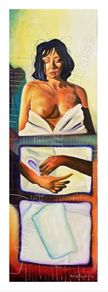 Rasher oil painting