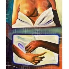 Rasher oil painting