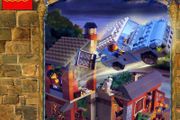 Lego Harry Potter 4728: Escape from Privet Drive (2002) 100% Complete (NO BOX)
