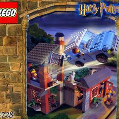 Lego Harry Potter 4728: Escape from Privet Drive (2002) 100% Complete (NO BOX)