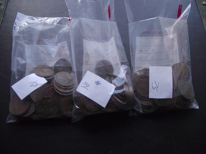 Great Britain. George VI. 50 coins @Half Penny (1937-1952)