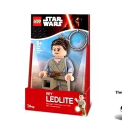 LEGO Star Wars Rey Minifigure LED Key Light Key Chain Brand New Sealed