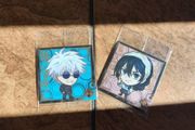 Jujutsu Kaisen anime stickers manga bandai Riko Amanai Toji Fushiguro Satoru Gojo Suguru Geto