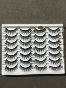 14 natural minks lashes set brand new
