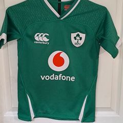 kids Irish rugby jersey age 8