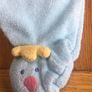 Baby suit with rattles in the toes.  0-3 months. Image 2