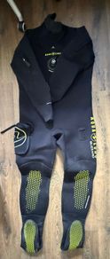 Aqualung Blizzard 4mm dry suit (Size:L, Color: Black)
