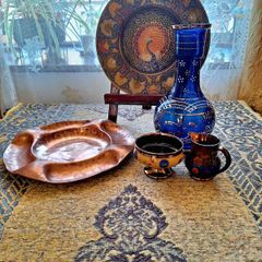 Decorative brass plate