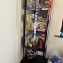 Vitrine Display Cabinet, Anthracite, 42x37x155 cm Image 3