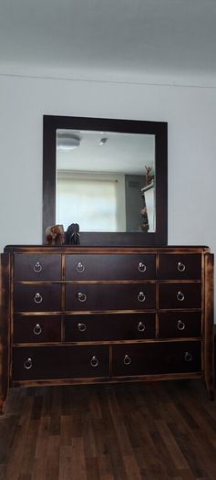 sideboard , chest with drawers, cabinet with mirror, unit