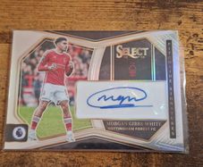 Panini Prizm Select Premier League 2023-24 Morgan Gibbs-White with Autograph - free standard postage