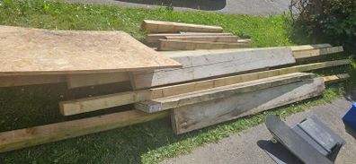 Garden clearance  timber