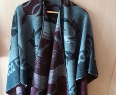 One size wool cape