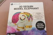 Art and craft sequin Elephant model kit