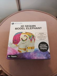 Art and craft sequin Elephant model kit