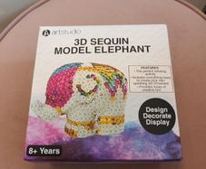 Art and craft sequin Elephant model kit