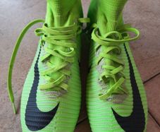 green  nike football boots