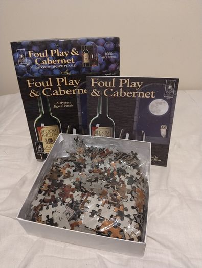 Foul Play & Cabernet, Classic Mystery Jigsaw Puzzle