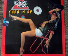 Mamas Boys Turn It Up with Press Release 1983 PU 013 LP Vinyl Record