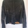 Goosecraft Women's Genuine Leather Biker Jacket - Size EU L - Good Condition Image 4