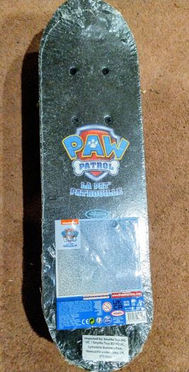 Kids paw patrol skateboard
