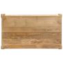 Dining Table 135x75x76 cm Solid Mango Wood Image 5