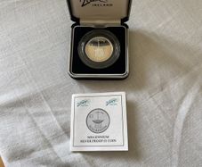 1 pound silver millennium coin
