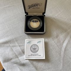 1 pound silver millennium coin