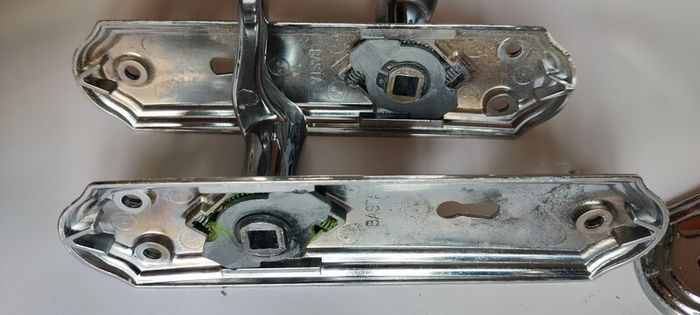 Chrome Door Handles x 4 sets