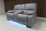 2 Seater Rita Plus Electric Leather Recliner Sofa