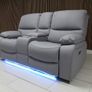 Rita 3+2 Electric Leather Recliner Sofa Set Image 8