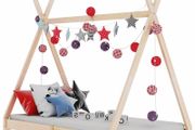 Kids Bed Frame Solid Pine Wood 90x200 cm