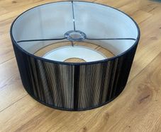 Black ceiling shade - 38 cm in diamater