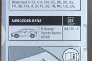 Wiper Blades (Mercedes B Class W246 2015 on)