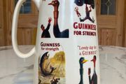 Guinness Pitcher Jug With 8 John Gilroy 1930s Classic Artwork